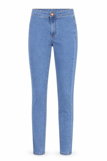 Womens UK Size 8 DENIM CO Regular Fit Skinny Blue Jeans