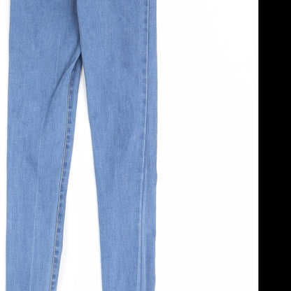 DENIM CO Womens Blue  Denim Skinny Jeans Size 8 L28 in