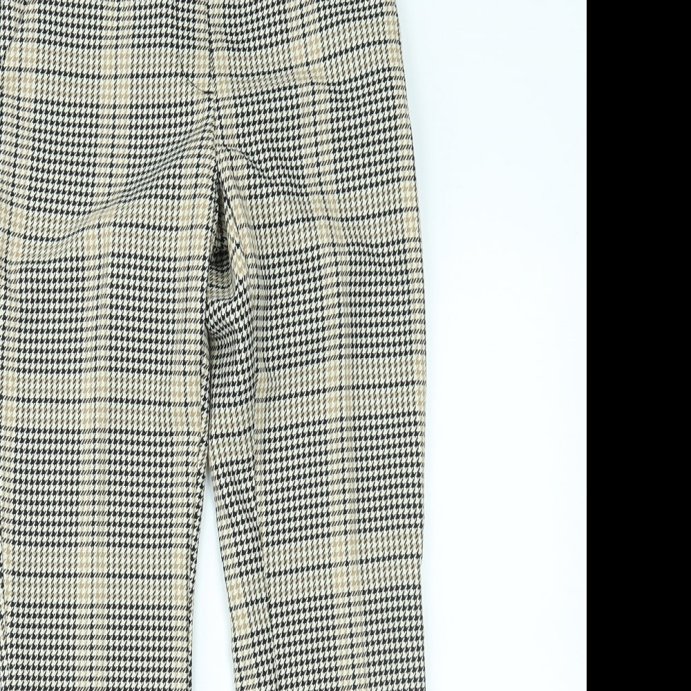 Womens UK Size 6 H&M Regular Fit  Yellow Trousers