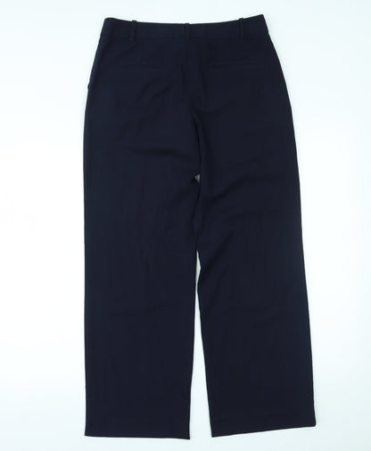 Womens UK Size 10 NEXT Regular Fit  Blue Trousers
