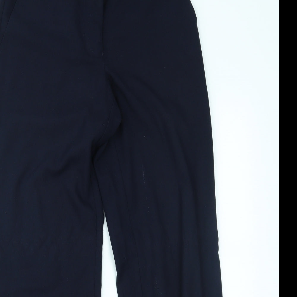 Womens UK Size 10 NEXT Regular Fit  Blue Trousers