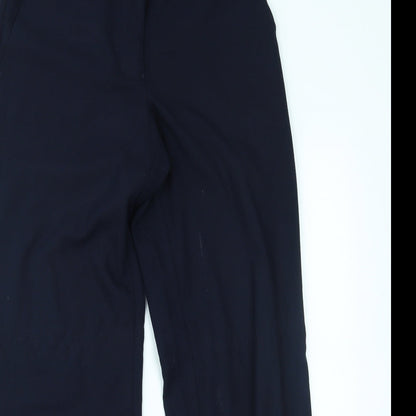 Womens UK Size 10 NEXT Regular Fit  Blue Trousers