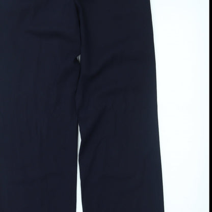 Womens UK Size 10 NEXT Regular Fit  Blue Trousers
