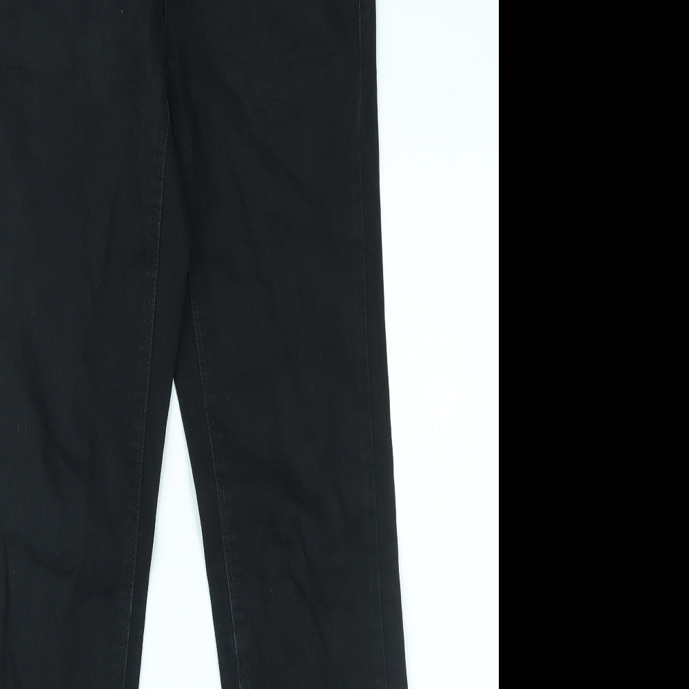 Womens UK Size 27 in Gina Tricot Regular Fit Skinny Black Jeans