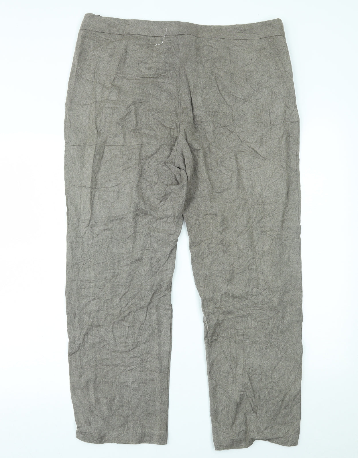 Womens UK Size 16 Marks and Spencer Regular Fit  Brown Trousers