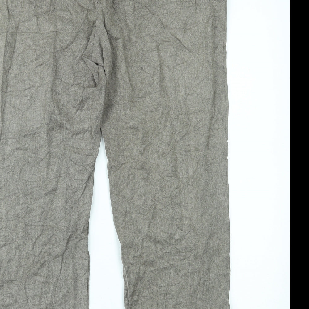 Womens UK Size 16 Marks and Spencer Regular Fit  Brown Trousers