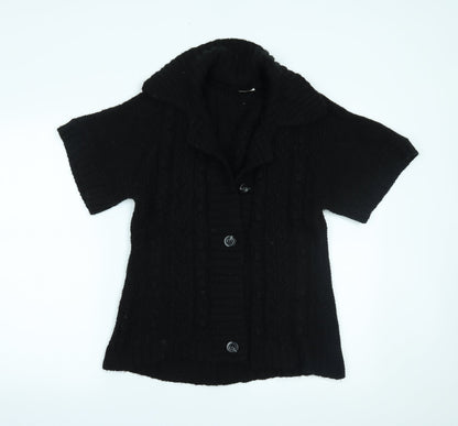 George Womens Black   Cardigan Jumper Size 12