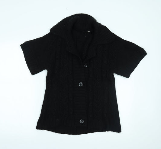 George Womens Black   Cardigan Jumper Size 12