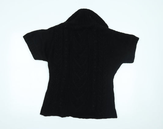 George Womens Black   Cardigan Jumper Size 12