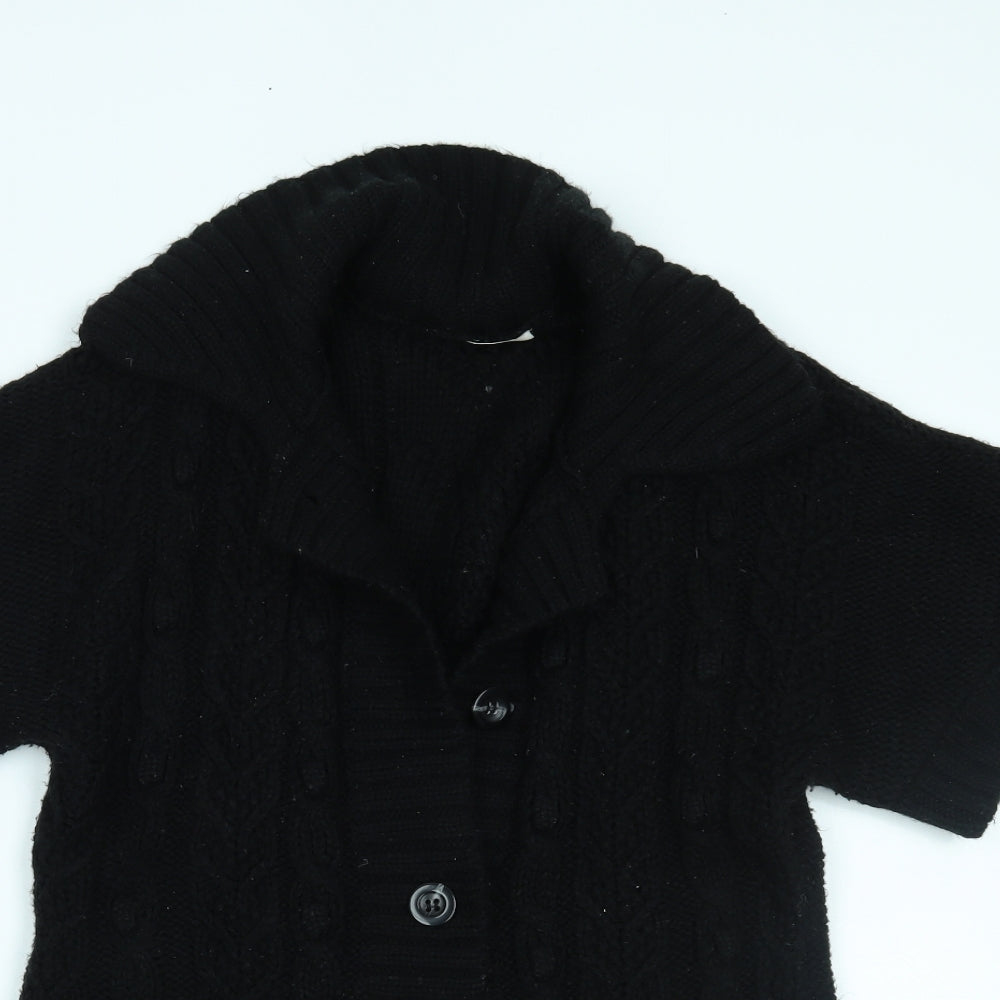 George Womens Black   Cardigan Jumper Size 12