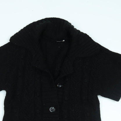 George Womens Black   Cardigan Jumper Size 12