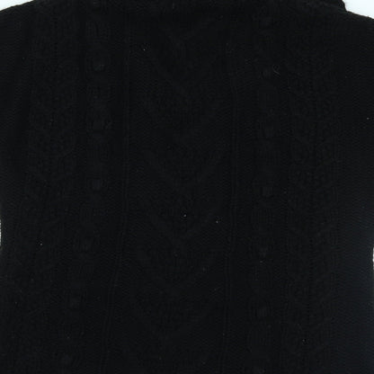 George Womens Black   Cardigan Jumper Size 12