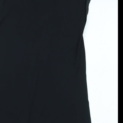 Womens UK Size XS Express Black Basic T-Shirt