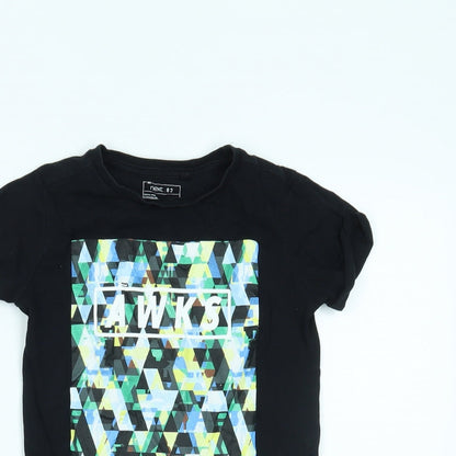 NEXT Boys Black   Basic T-Shirt Size 5 Years