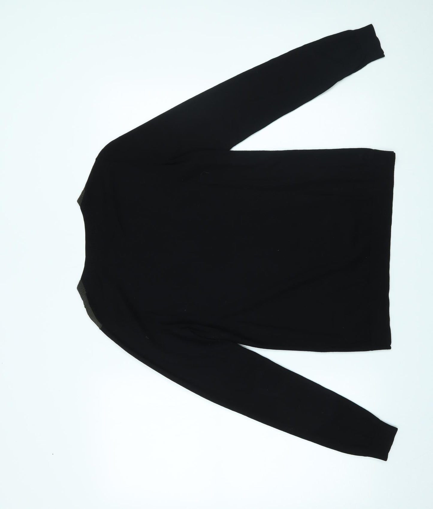 Womens UK Size S Tahari Black Basic Blouse