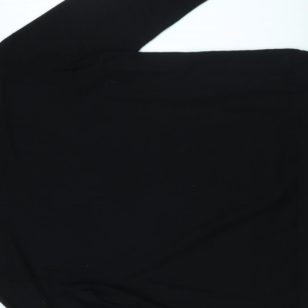 Womens UK Size S Tahari Black Basic Blouse