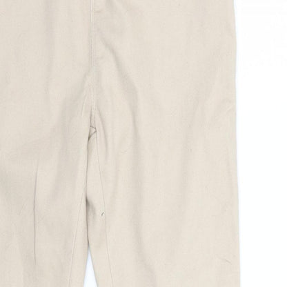 Denim & Co. Womens Beige   Jegging Jeans Size 10 L29 in