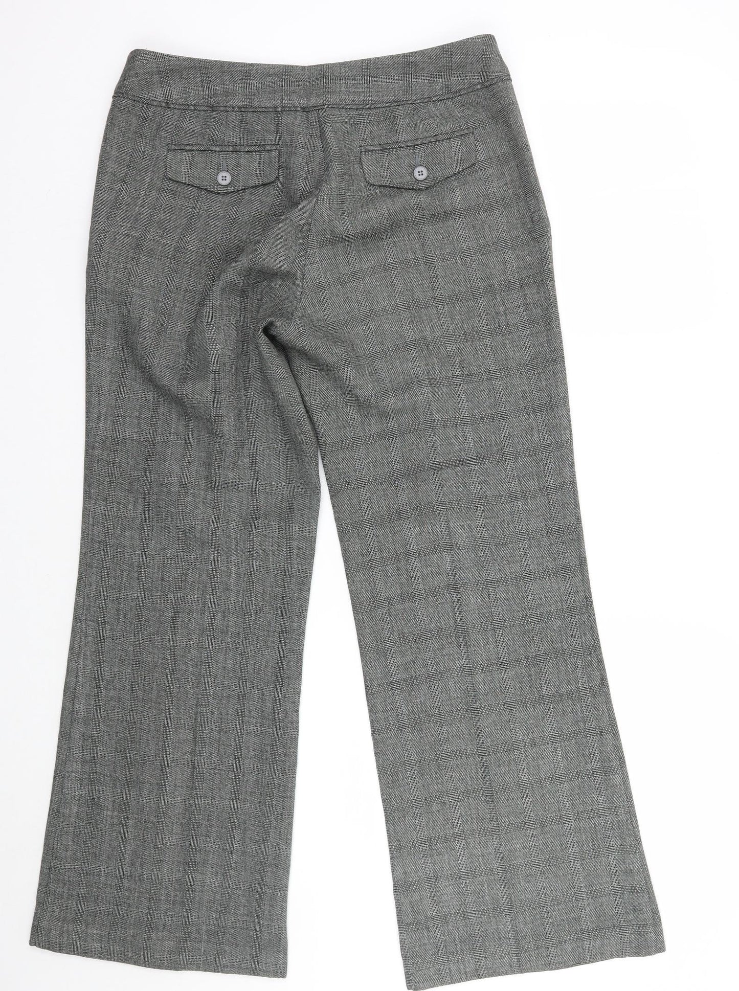 Womens UK Size 10 Evie Regular Fit  Grey Trousers