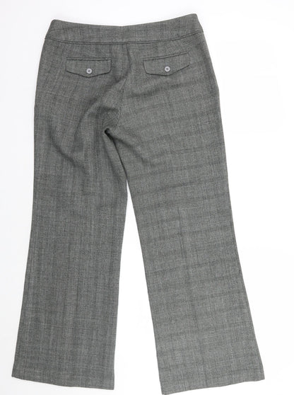 Womens UK Size 10 Evie Regular Fit  Grey Trousers