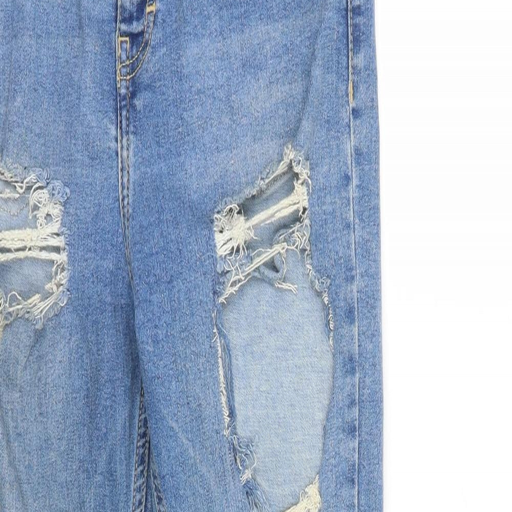 Womens UK Size 30 Topshop Regular Fit Skinny Blue Jeans