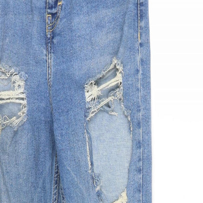 Womens UK Size 30 Topshop Regular Fit Skinny Blue Jeans