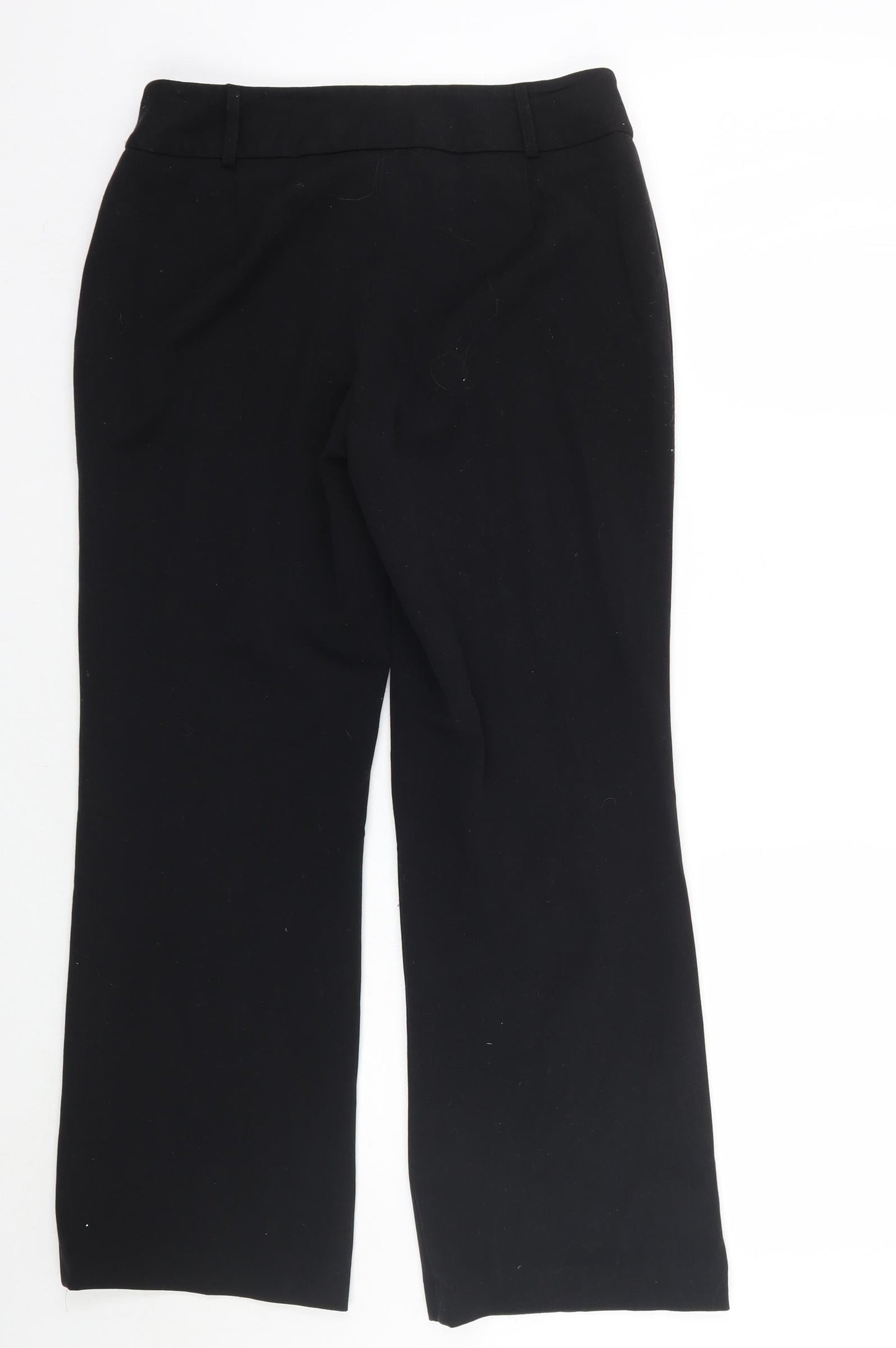 Anne Brooks Womens Black   Trousers  Size 10 L27.5 in