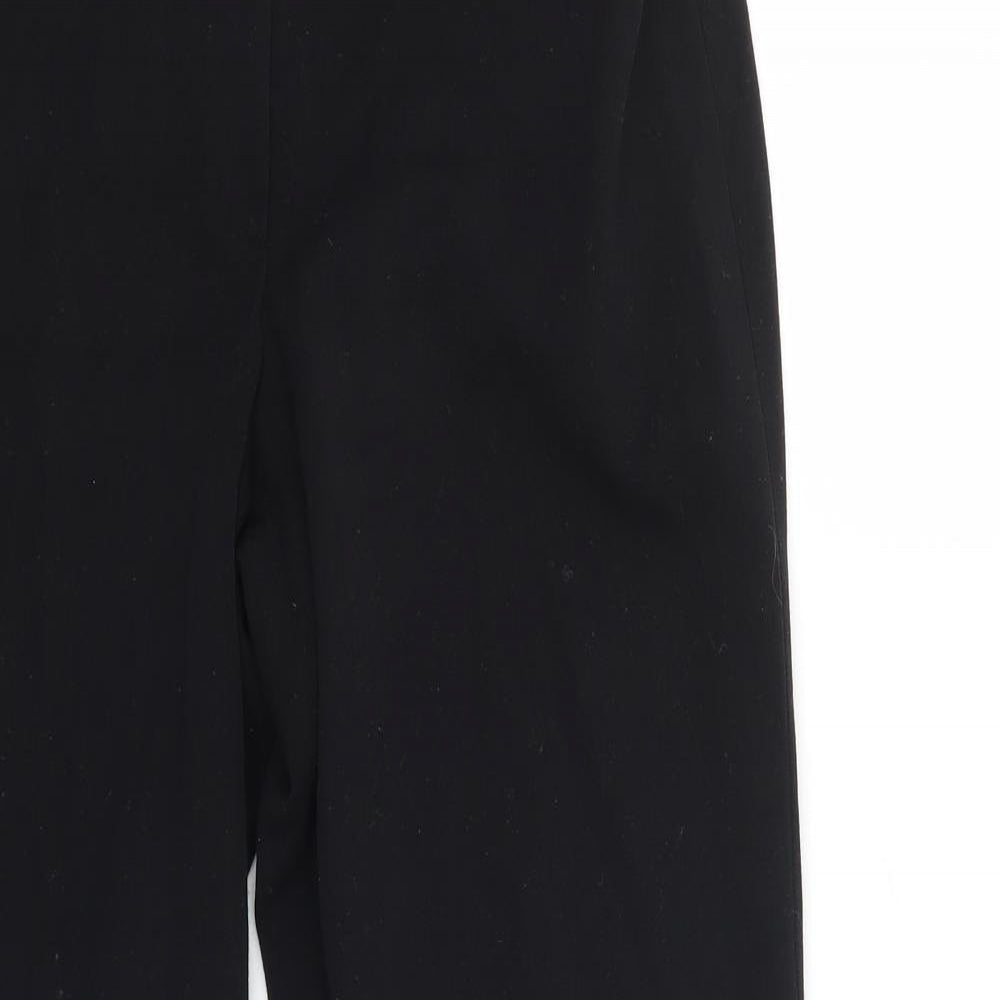 Anne Brooks Womens Black   Trousers  Size 10 L27.5 in