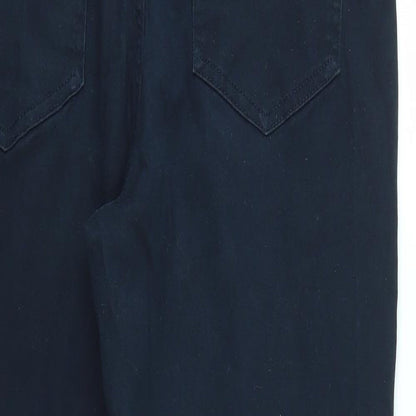 Womens UK Size 14 Dorothy Perkins Regular Fit Dress Pants Black Trousers