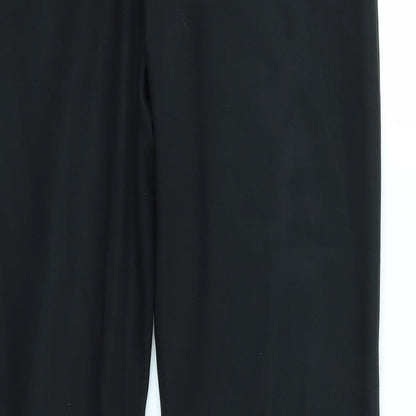 Womens UK Size 14 Dorothy Perkins Regular Fit Dress Pants Black Trousers