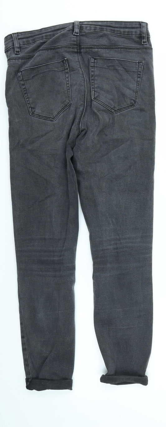 ASOS Womens Grey   Skinny Jeans Size 28 in L30 in