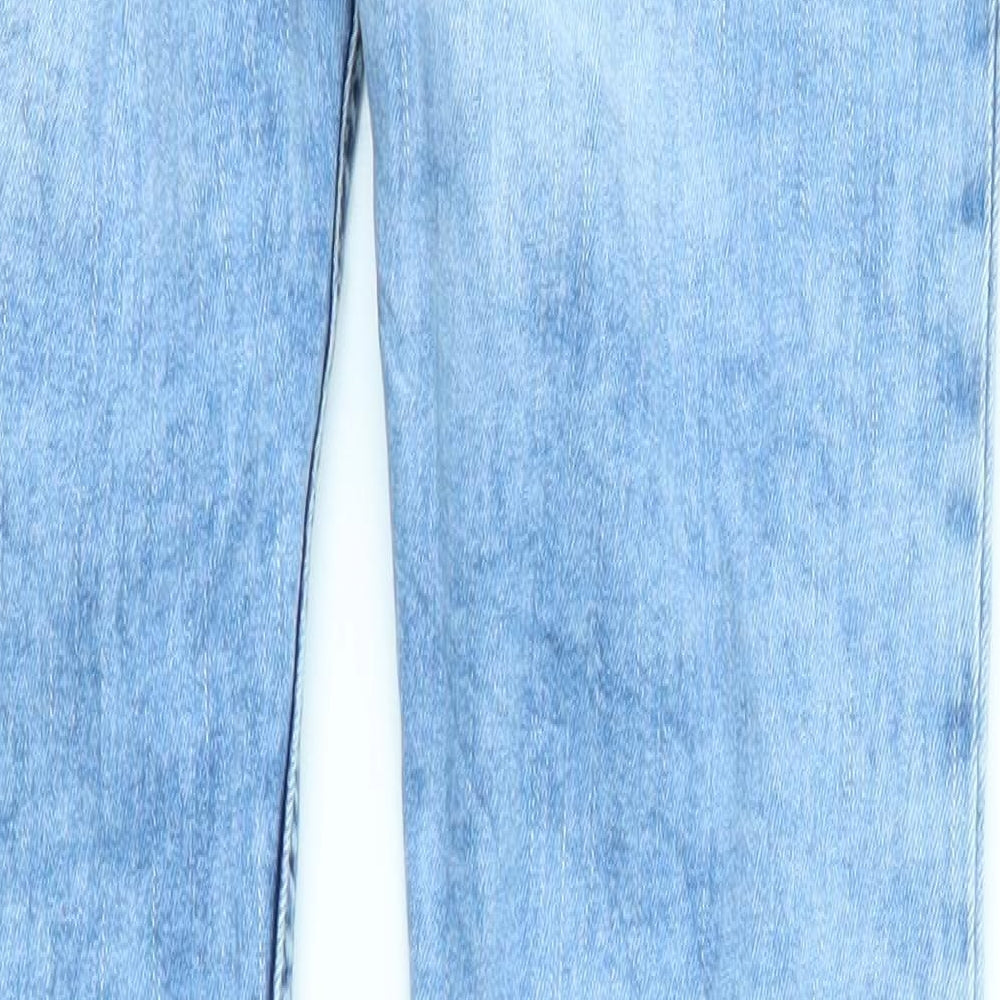 Womens UK Size 10 Lindex Regular Fit Skinny Blue Jeans