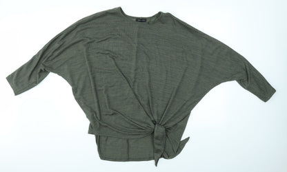 NEW OOK Womens Green   Pullover Jumper Size L