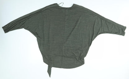 NEW OOK Womens Green   Pullover Jumper Size L