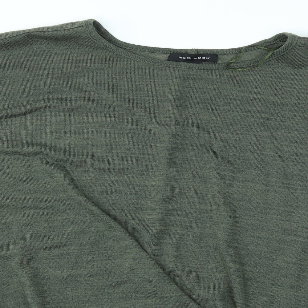 NEW OOK Womens Green   Pullover Jumper Size L