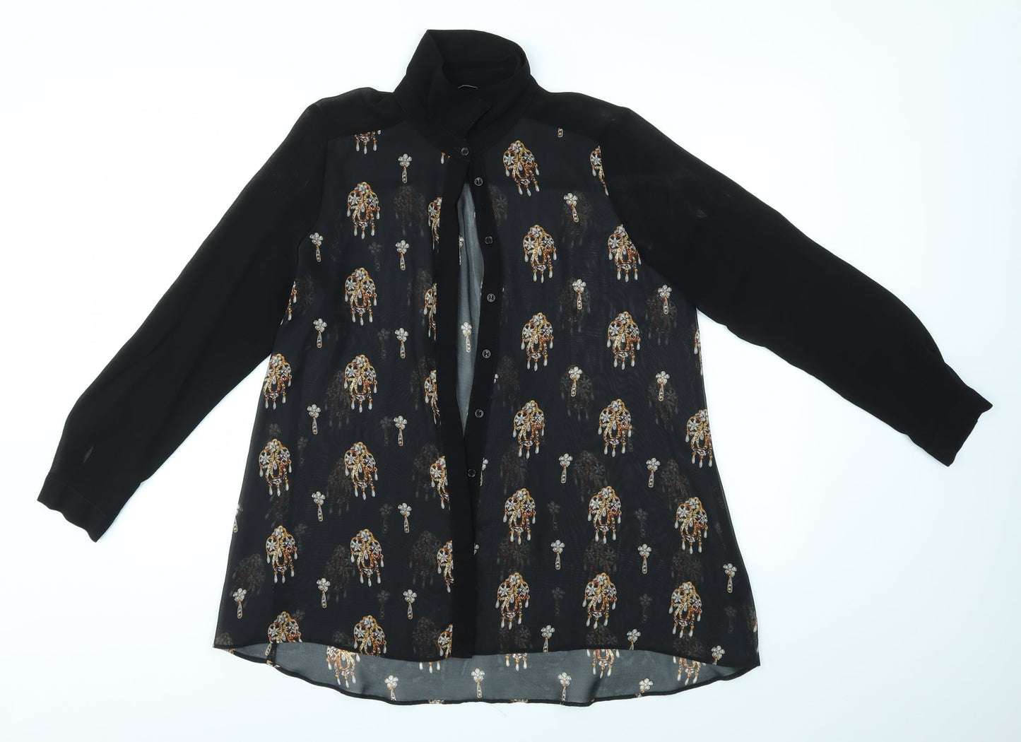 F&F Womens Multicoloured   Basic Blouse Size 10