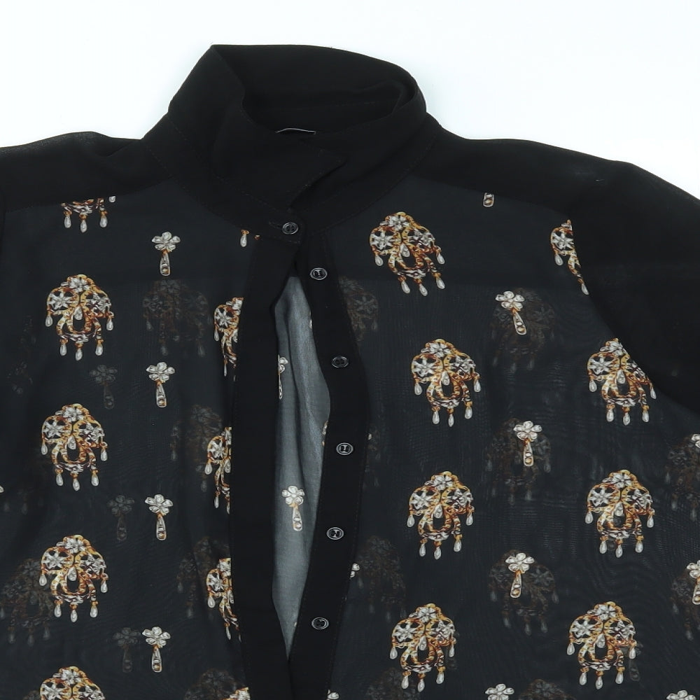 F&F Womens Multicoloured   Basic Blouse Size 10