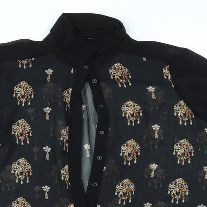 F&F Womens Multicoloured   Basic Blouse Size 10