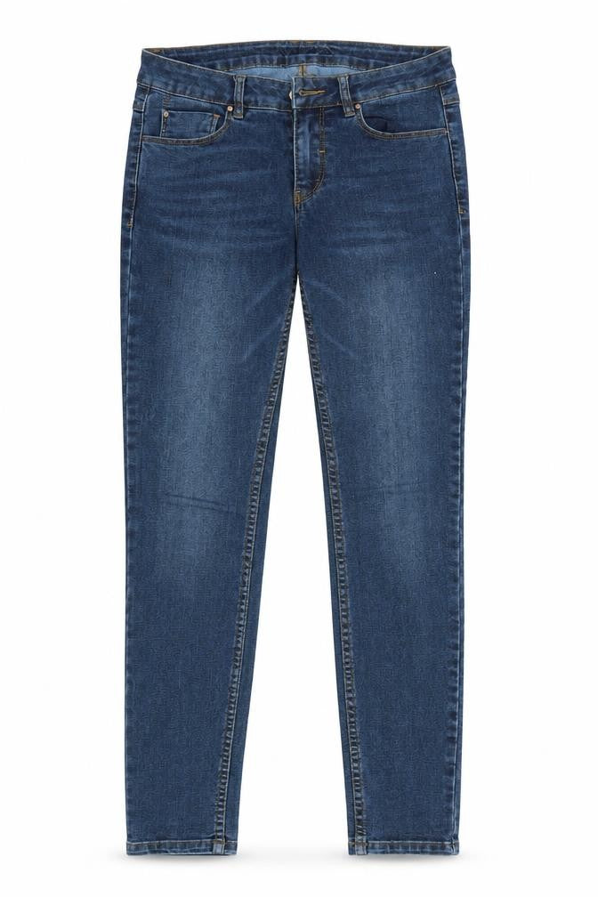 Womens UK Size 28 in VILLA Regular Fit Skinny Blue Jeans