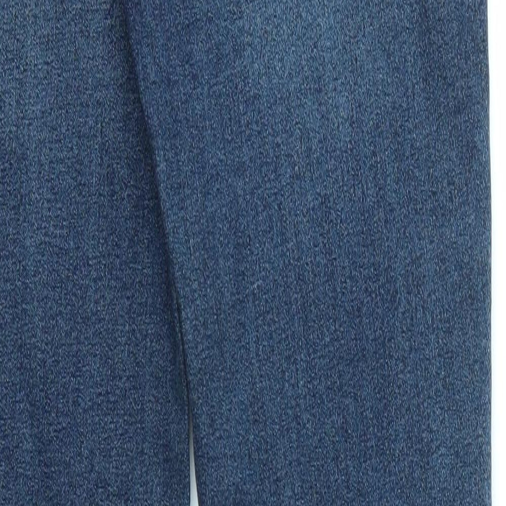 Womens UK Size 28 in VILLA Regular Fit Skinny Blue Jeans