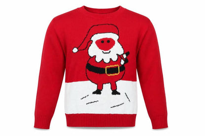 Mens UK Size M Preworn Multicoloured Pullover Jumper
