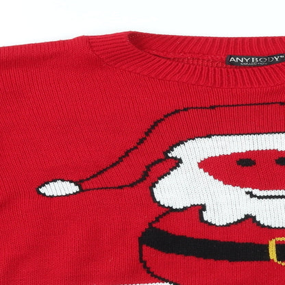 Preworn Mens Multicoloured   Pullover Jumper Size M  - festive christmas