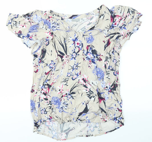 FRANSA Womens Multicoloured   Basic Blouse Size S