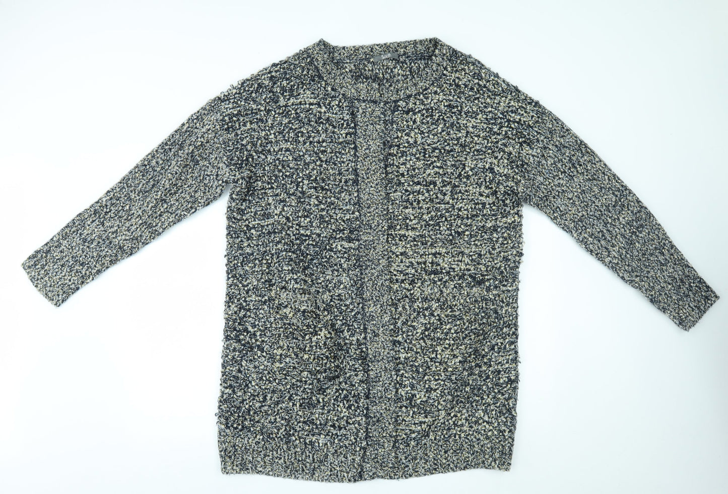Womens UK Size 18 South Grey Cardigan Jumper