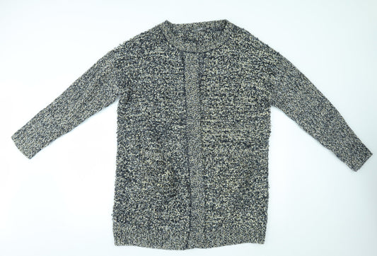 Womens UK Size 18 South Grey Cardigan Jumper