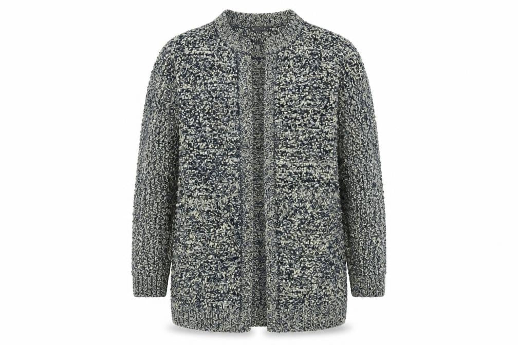 Womens UK Size 18 South Grey Cardigan Jumper