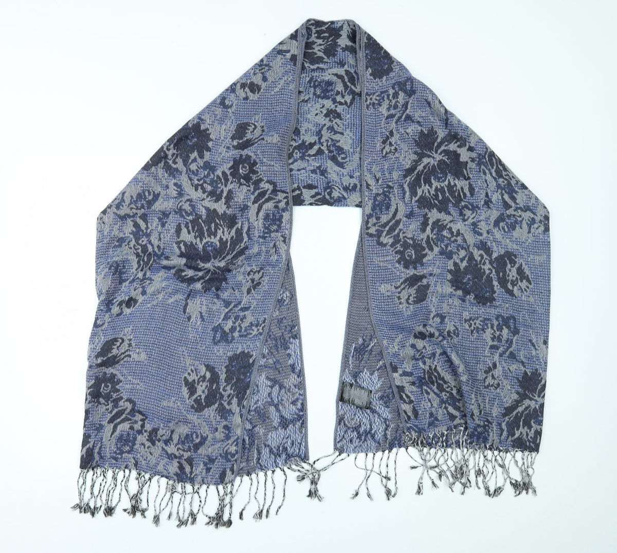 Avon Womens Blue Floral   Scarf