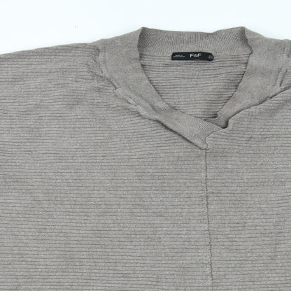 F&F Womens Grey   Pullover Jumper Size 22