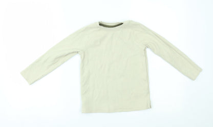 George Boys Beige   Pullover Jumper Size 5-6 Years