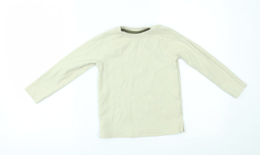 George Boys Beige   Pullover Jumper Size 5-6 Years
