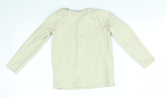 George Boys Beige   Pullover Jumper Size 5-6 Years